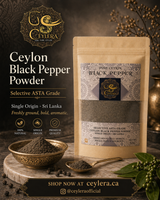 Ceylera Signature Select black pepper powder – bold ground spice from Sri Lanka