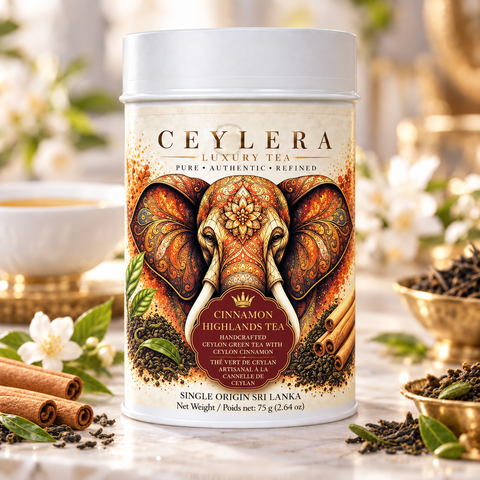 Ceylera Cinnamon Highlands Tea 75 g tea tin
