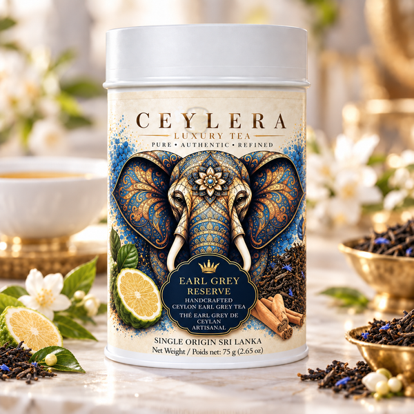 Ceylera Earl Grey Reserve 75 g tea tin