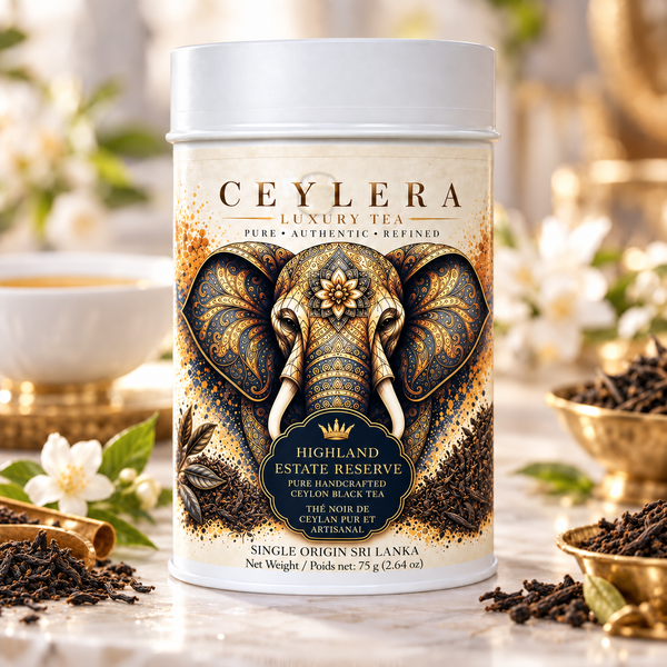 Ceylera Highland Estate Reserve 75 g tea tin